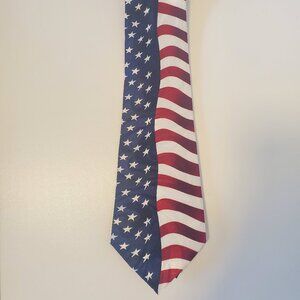 Steven Harris Hand Made Tie - American Flag
